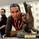 Illustration for article titled Spawn Creator Todd McFarlane (With Friend) At Comic-Con